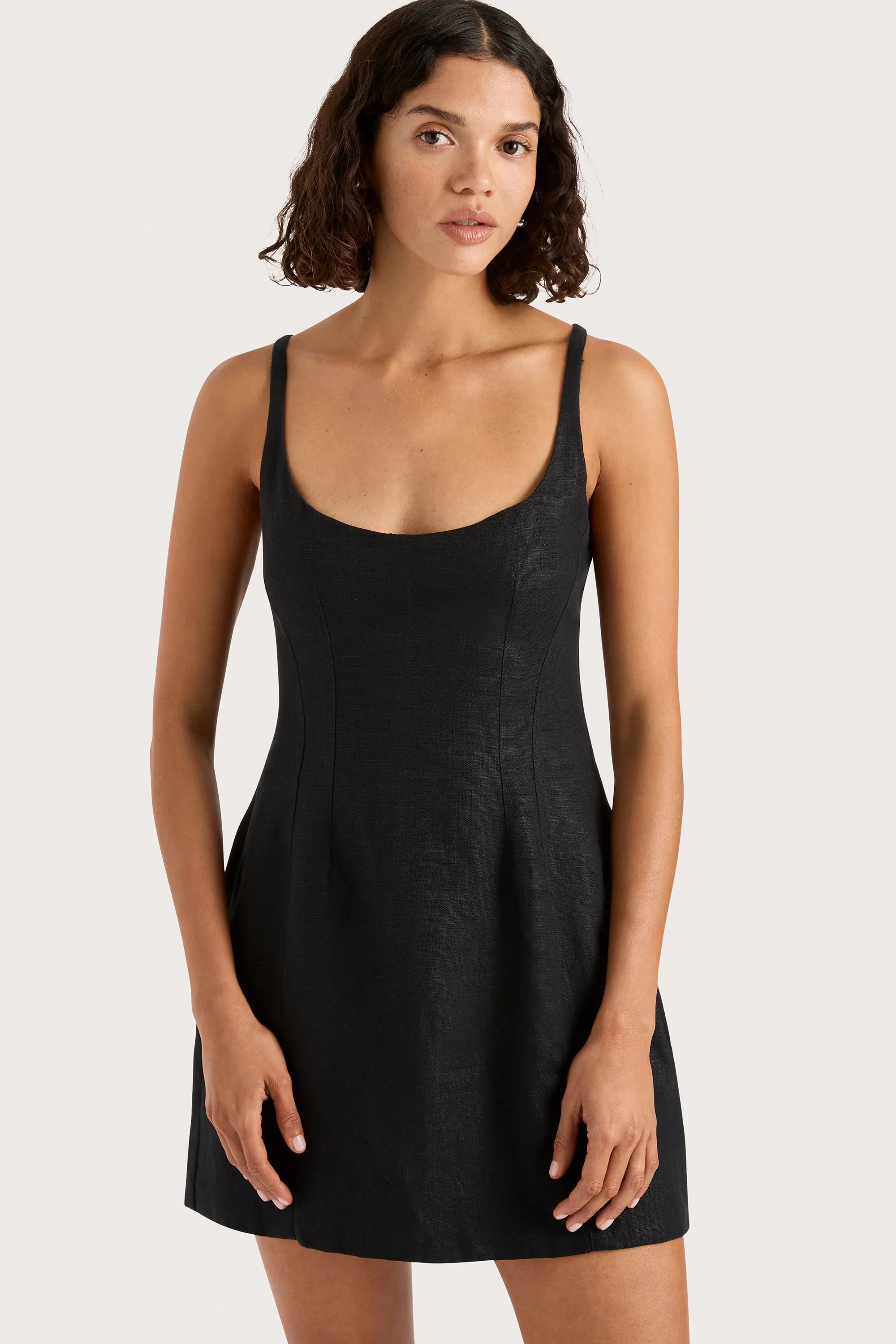 Sanne Mini Dress Black - Final Sale sold by Faithfull the Brand product image thumbnail 2