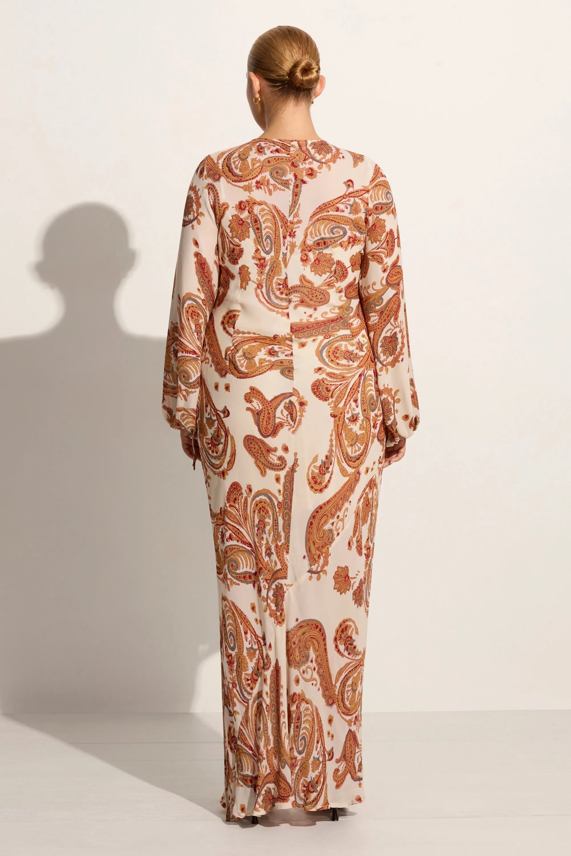 Santos Maxi Dress Alessia Paisley - Final Sale sold by Faithfull the Brand product image thumbnail 4