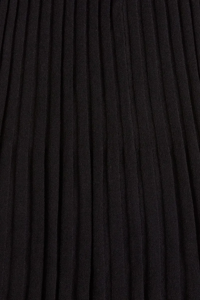 Artemi Knit Dress Black sold by Faithfull the Brand product image thumbnail 5