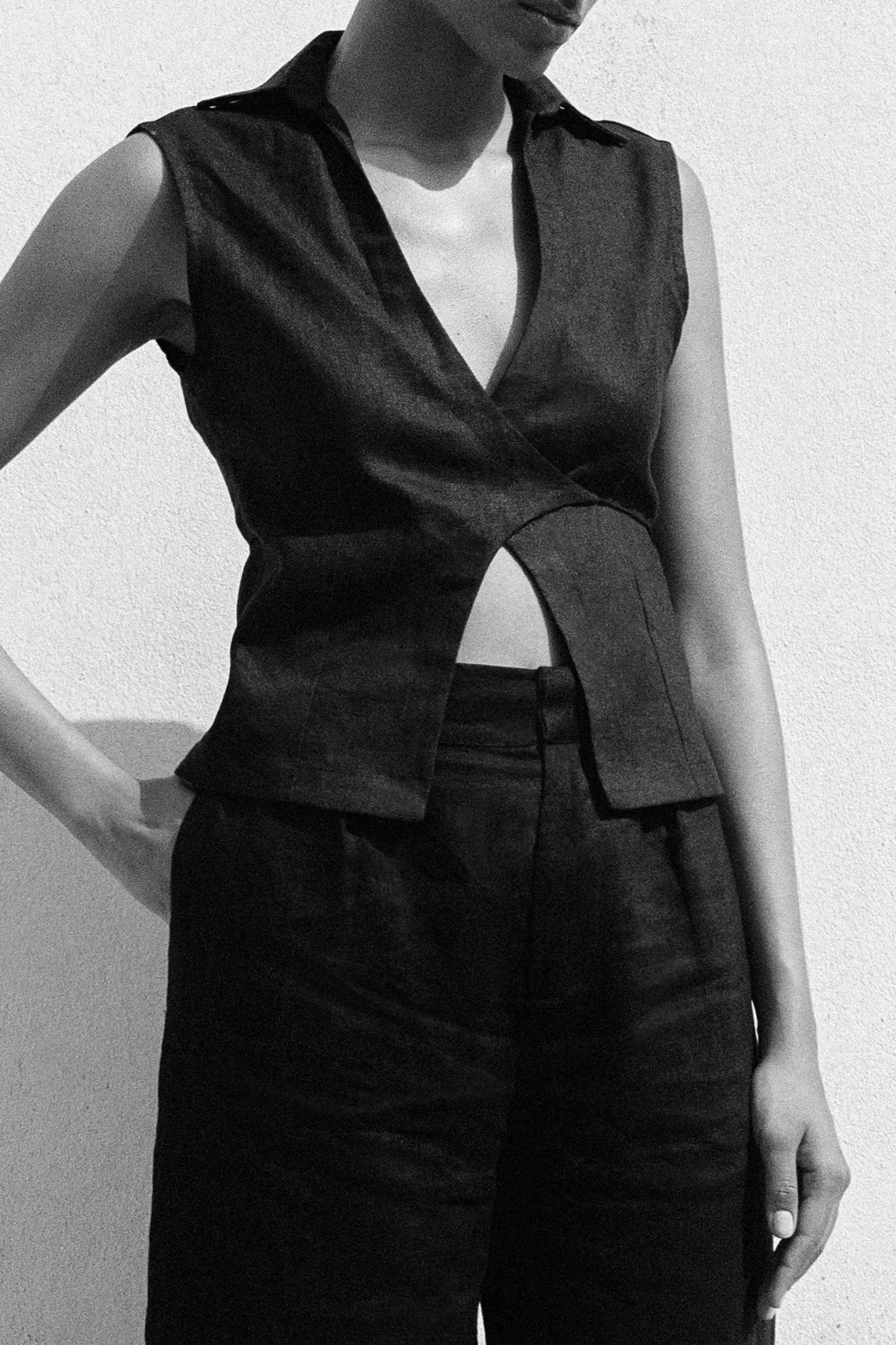 Antibes Shirt Black - Final Sale sold by Faithfull the Brand product image thumbnail 2