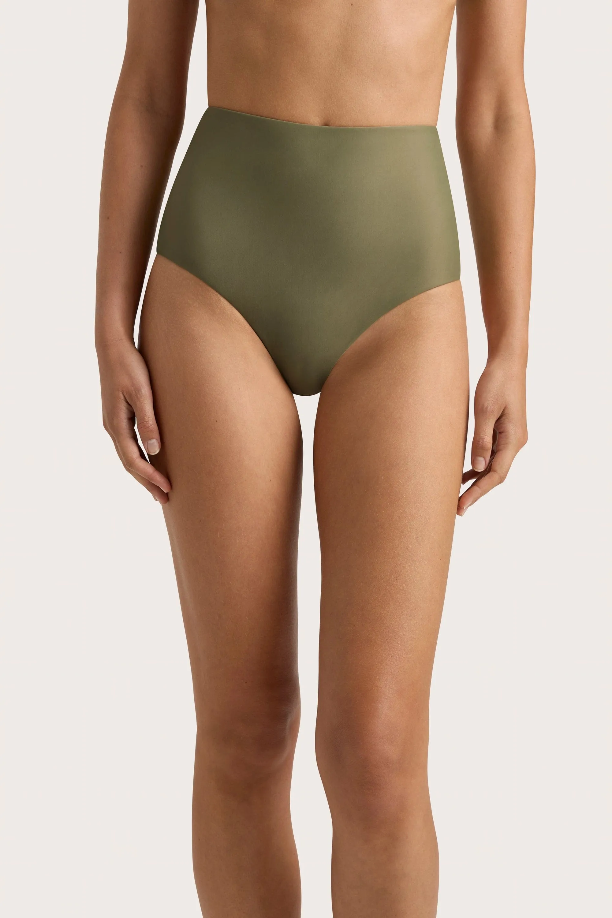 Reyes Bikini Bottom Khaki - Final Sale sold by Faithfull the Brand product image thumbnail 2