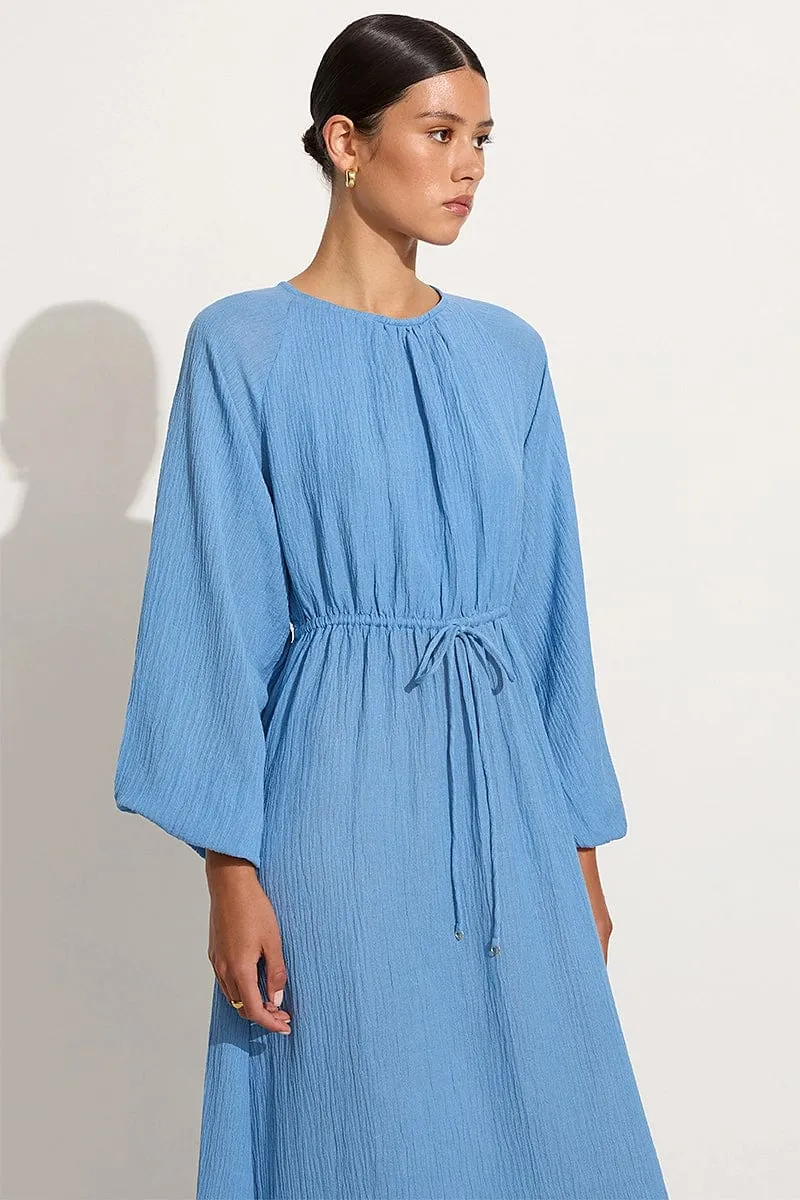 Rosalie Maxi Dress Chambray Blue - Final Sale sold by Faithfull the Brand product image thumbnail 2