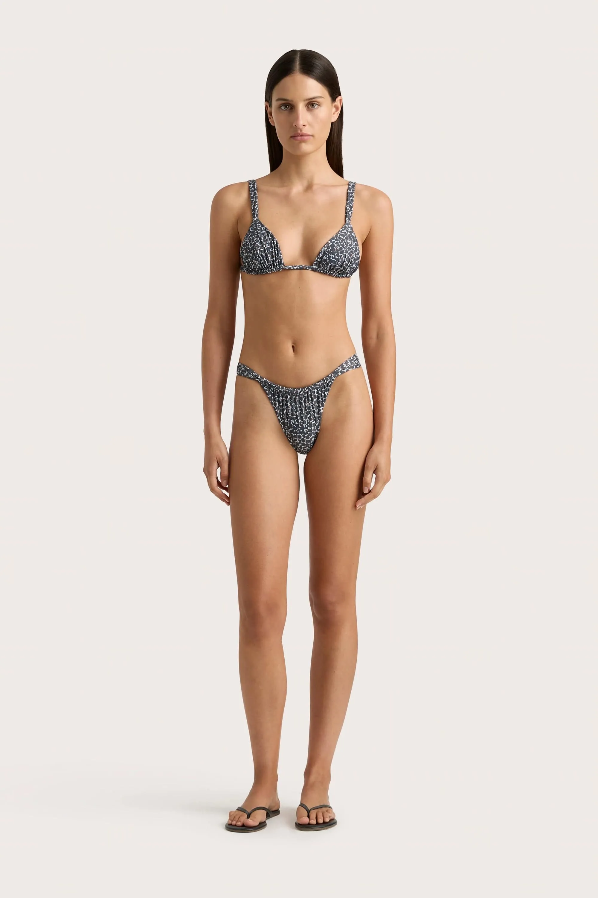 Andez Bikini Bottom Amanylis Charred Navy - Final Sale sold by Faithfull the Brand
