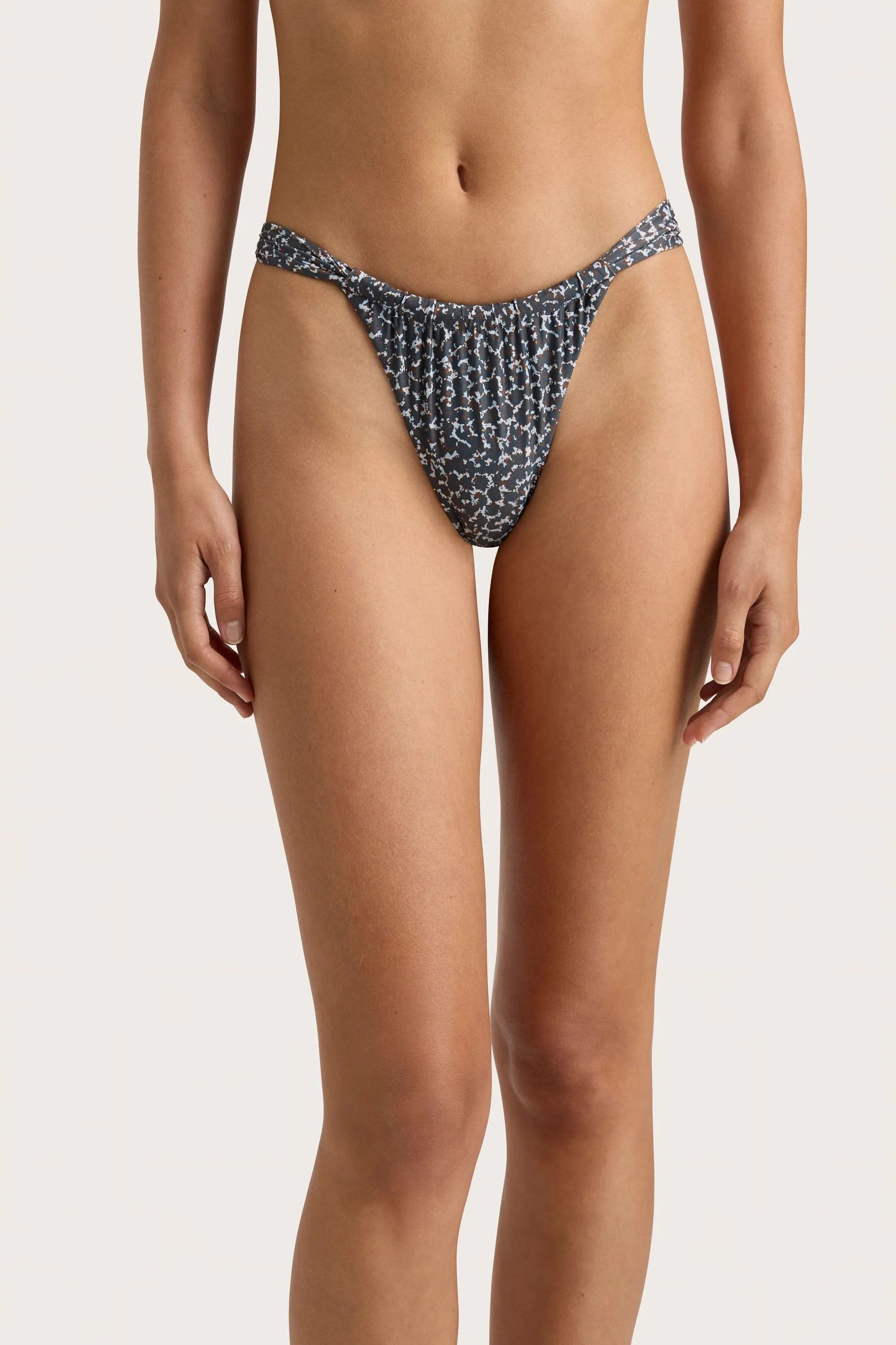 Andez Bikini Bottom Amanylis Charred Navy - Final Sale sold by Faithfull the Brand product image thumbnail 2
