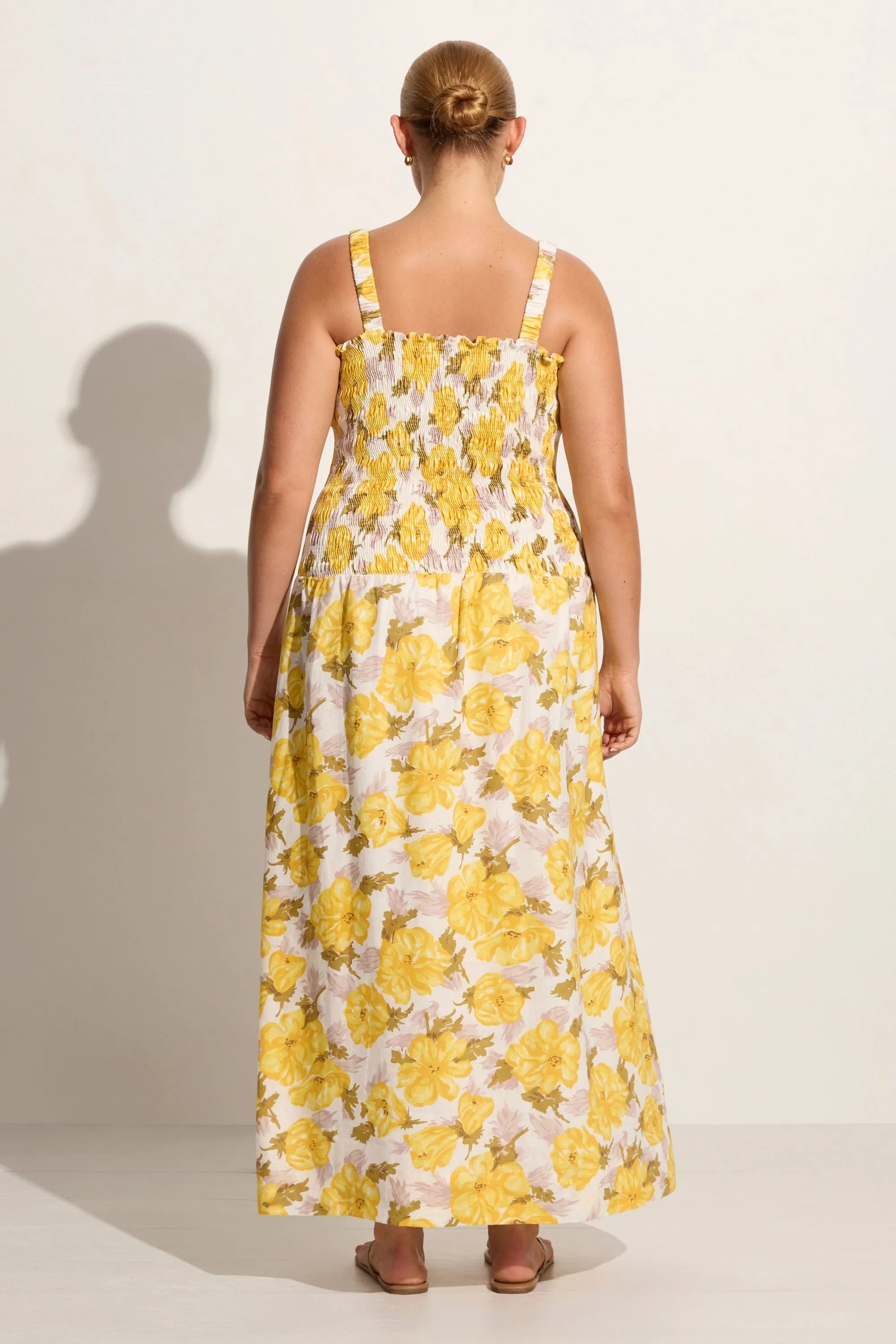 Messina Midi Dress Isadora Floral - Final Sale sold by Faithfull the Brand product image thumbnail 4