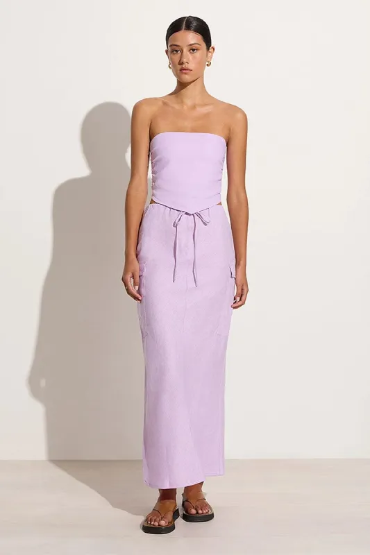 Katala Skirt Lilac - Final Sale sold by Faithfull the Brand