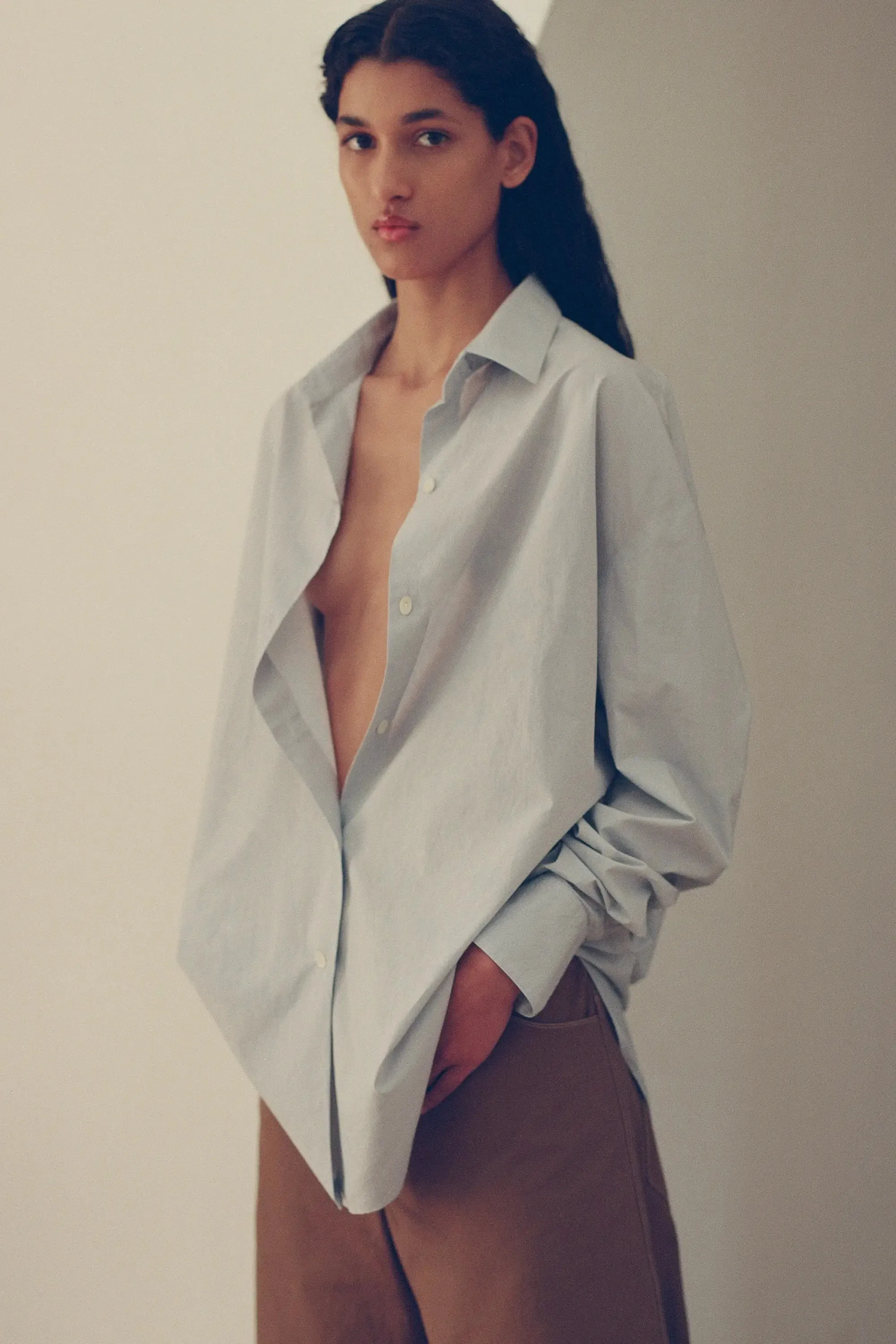 Vieste Shirt Sky Blue - Final Sale sold by Faithfull the Brand product image thumbnail 2