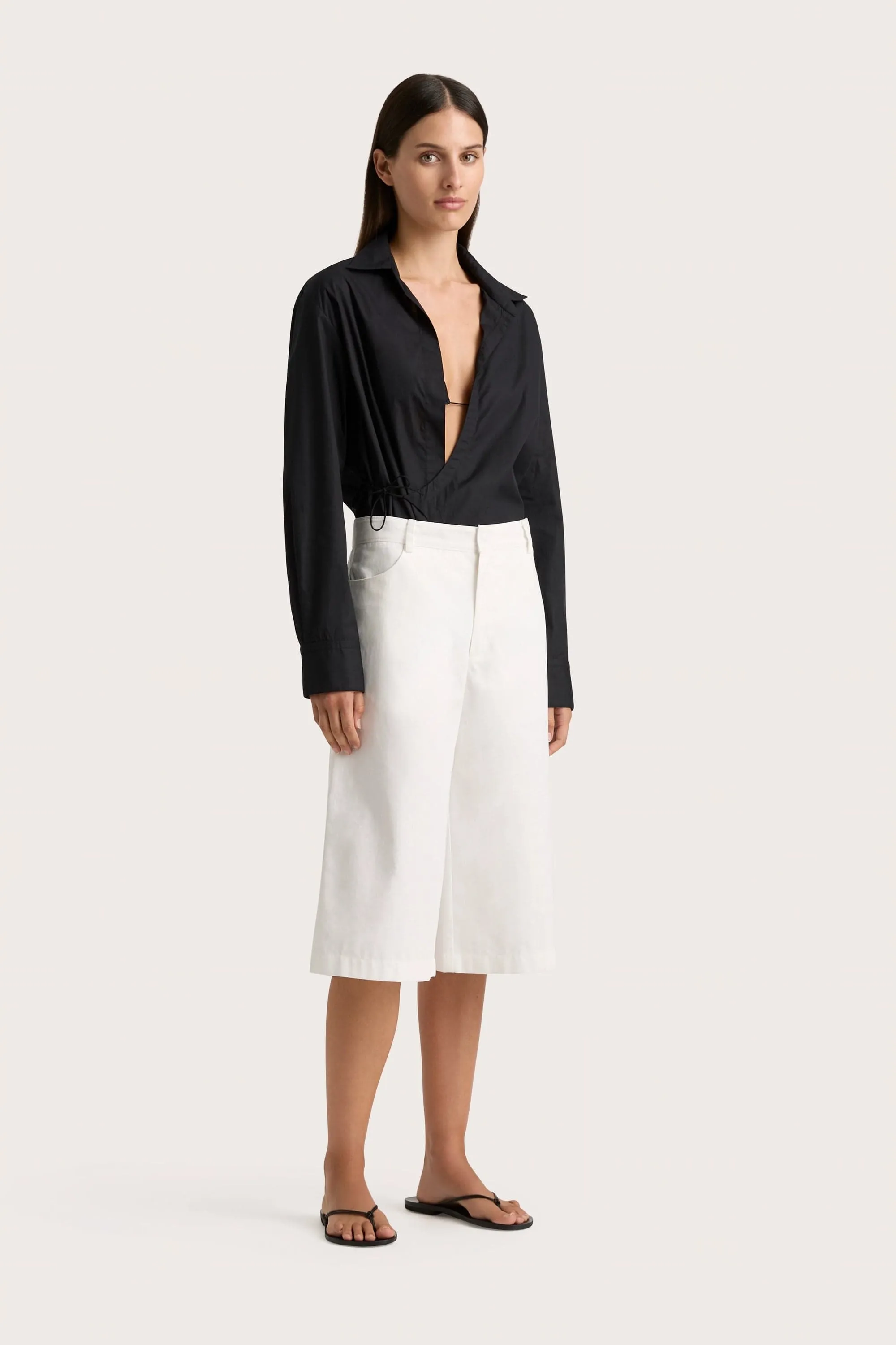 Alliste Shirt Black - Final Sale sold by Faithfull the Brand product image thumbnail 4