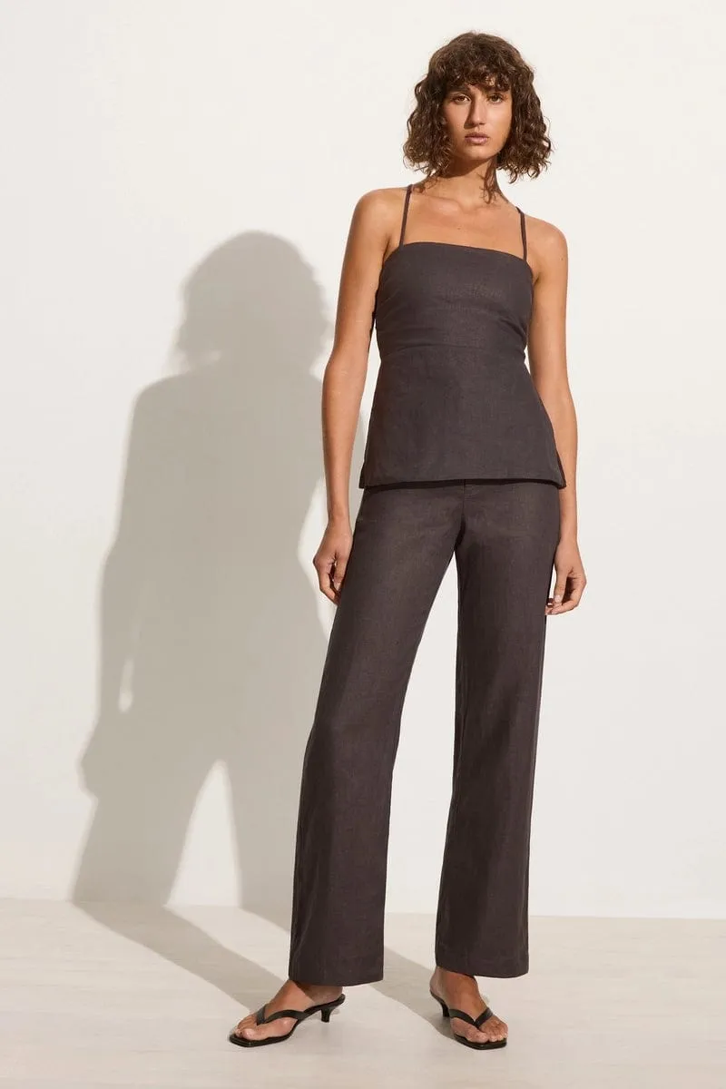 Vincente Pant Charcoal - Final Sale sold by Faithfull the Brand product image thumbnail 2