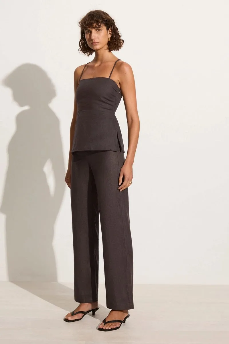 Vincente Pant Charcoal - Final Sale sold by Faithfull the Brand product image thumbnail 3