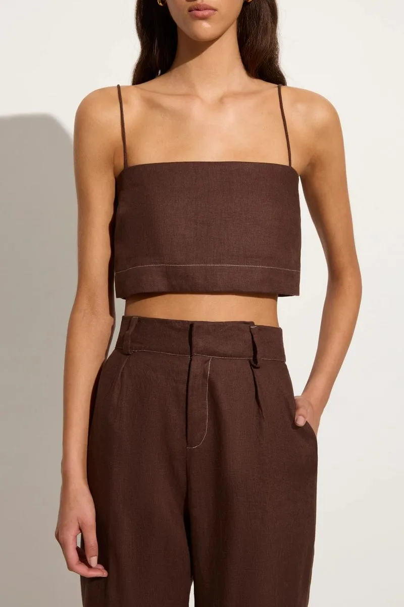 Bayu Top Cacao sold by Faithfull the Brand product image thumbnail 2