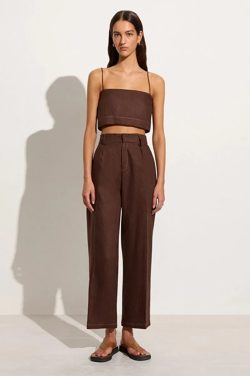 Bayu Top Cacao sold by Faithfull the Brand product image thumbnail 3