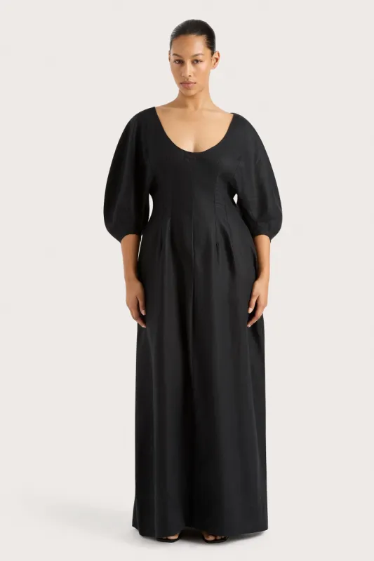 Raynara Maxi Dress Black - Final Sale sold by Faithfull the Brand