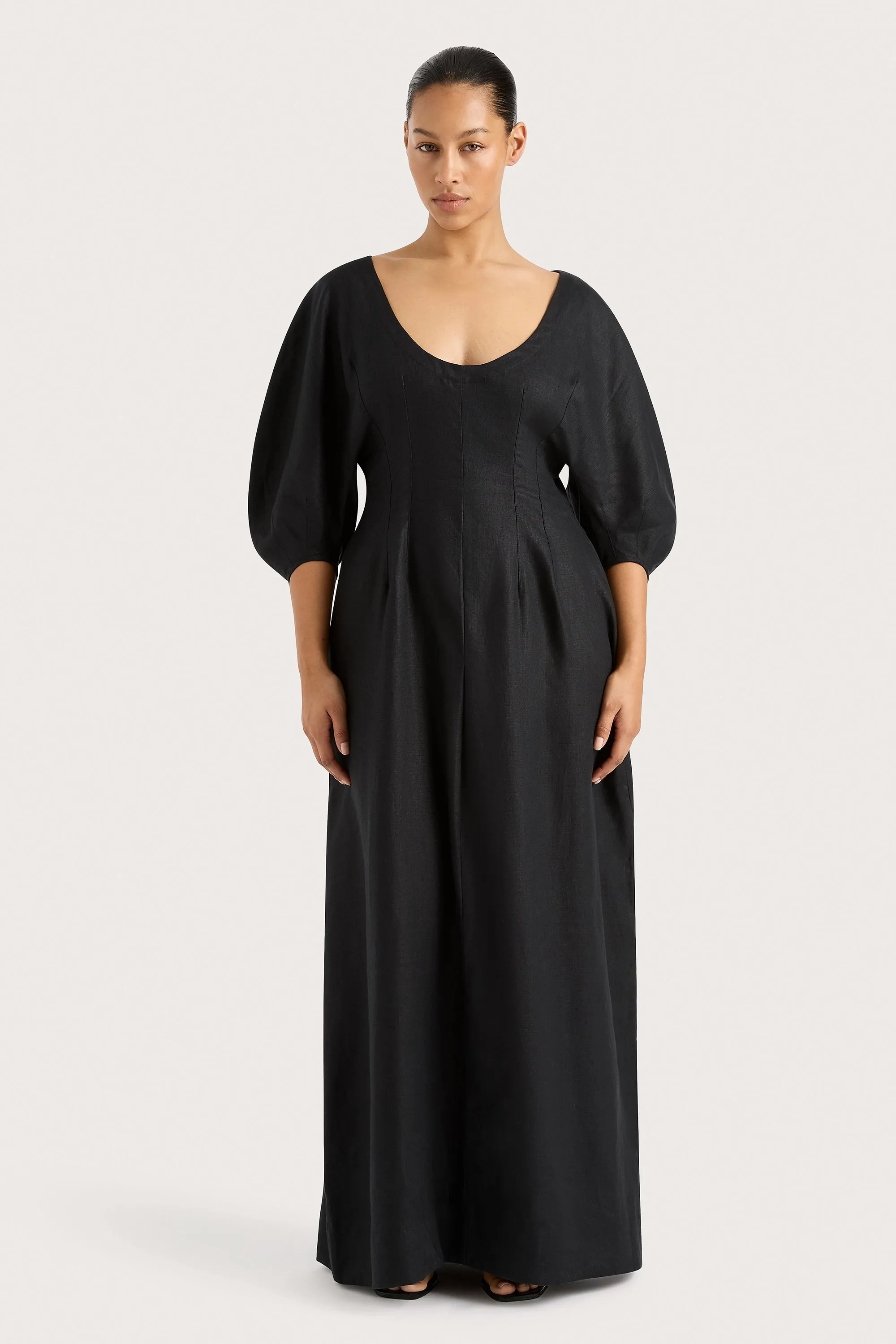 Raynara Maxi Dress Black - Final Sale sold by Faithfull the Brand