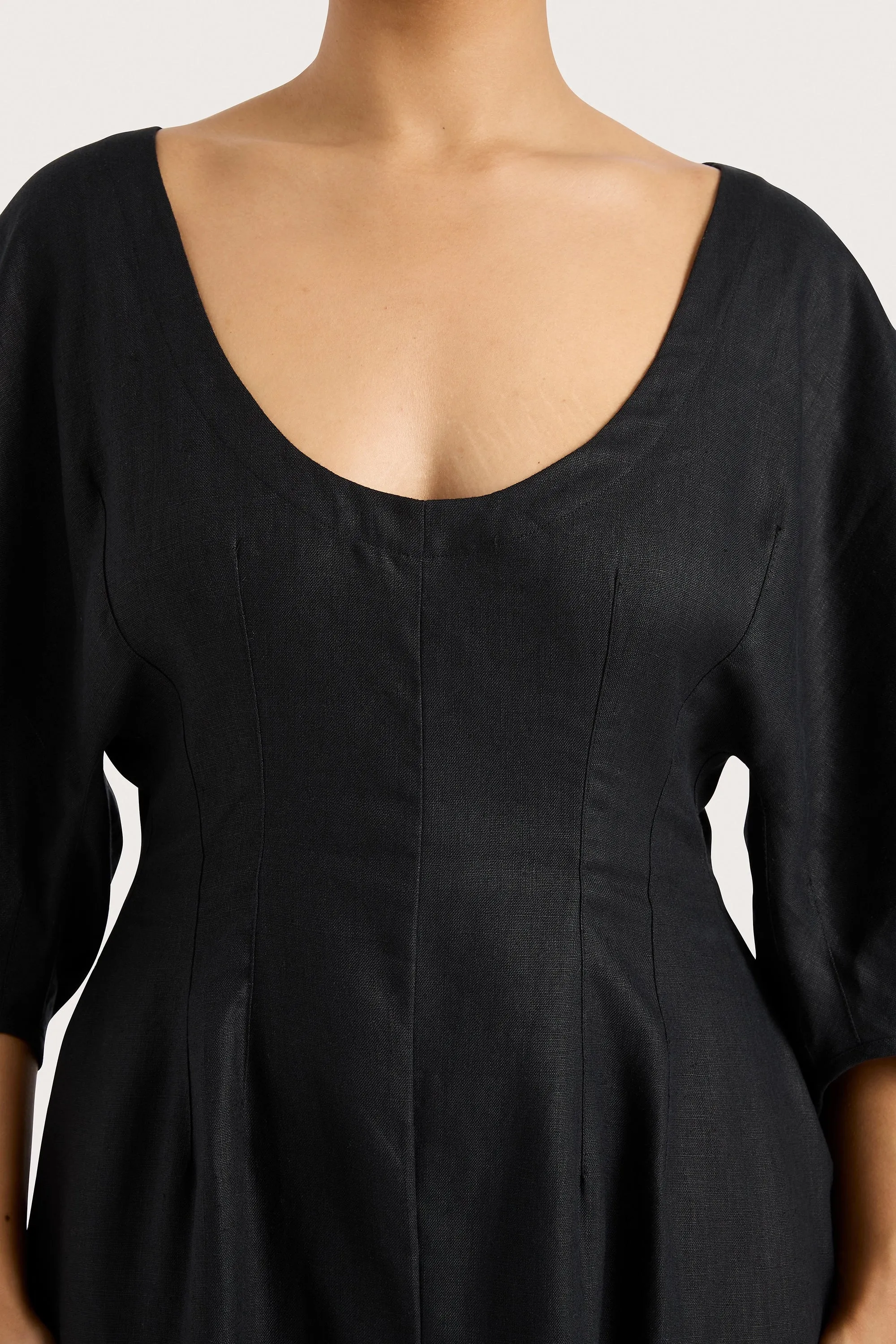 Raynara Maxi Dress Black - Final Sale sold by Faithfull the Brand product image thumbnail 4