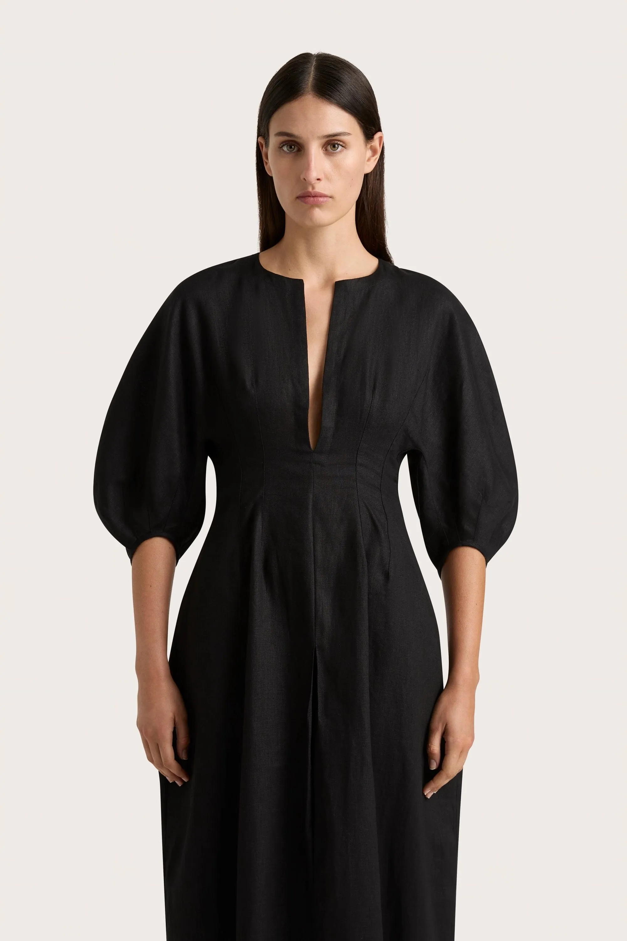 Soleil Maxi Dress Black - Final Sale sold by Faithfull the Brand product image thumbnail 3