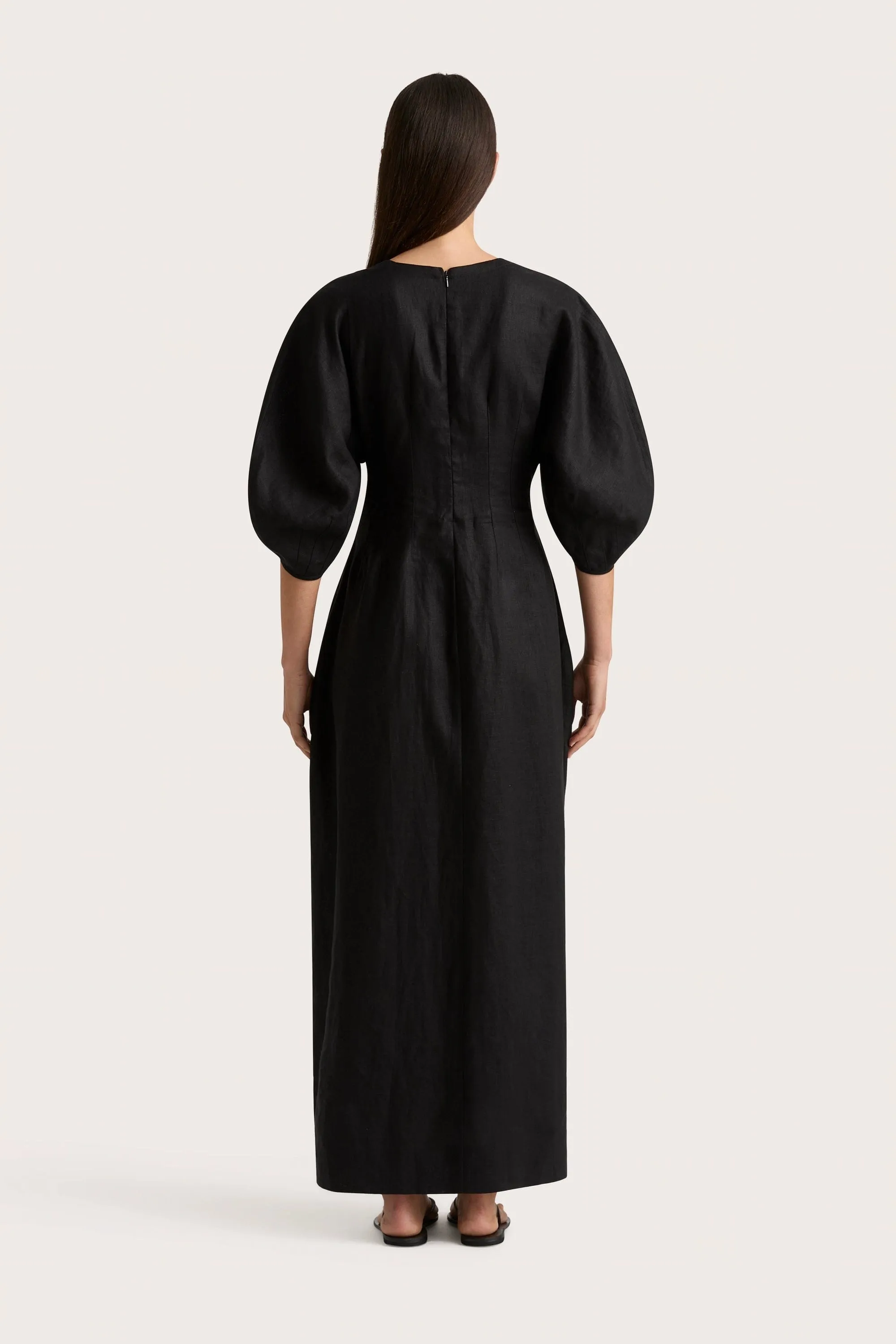 Soleil Maxi Dress Black - Final Sale sold by Faithfull the Brand product image thumbnail 5