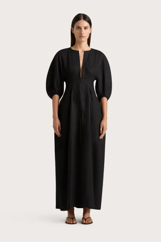 Soleil Maxi Dress Black - Final Sale sold by Faithfull the Brand