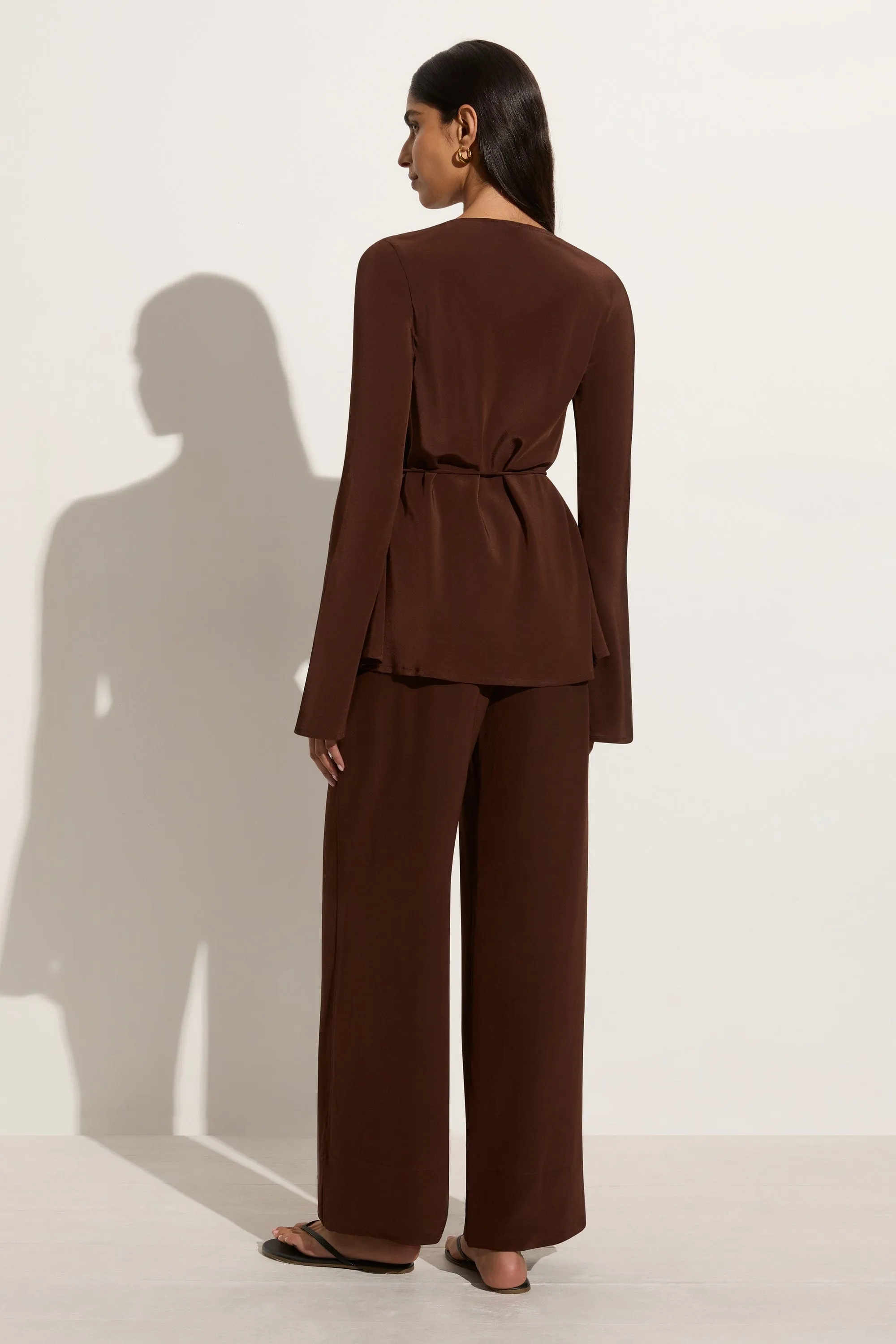 Pian Tunic Top Cioccolato - Final Sale sold by Faithfull the Brand product image thumbnail 4