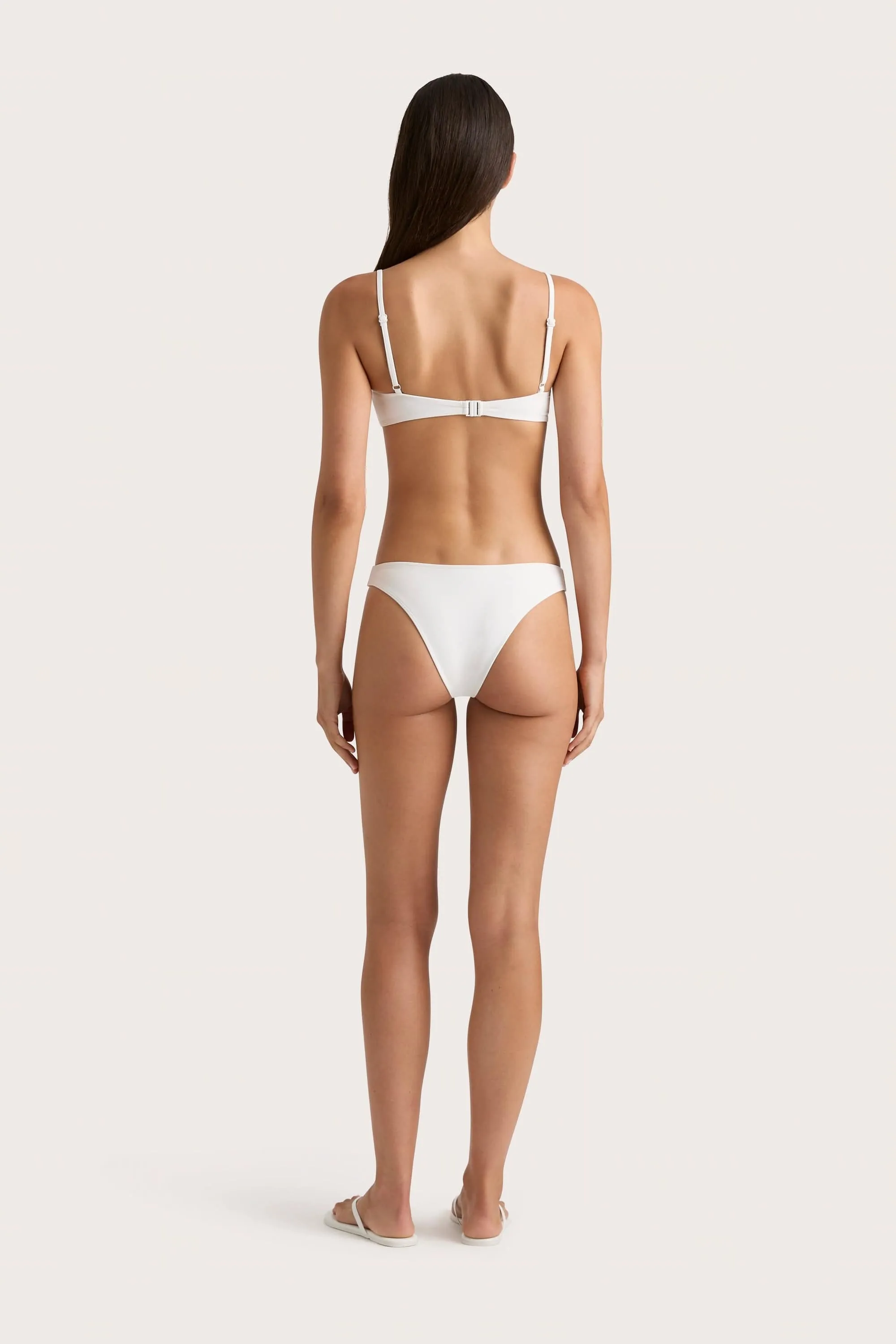 Farrah Bikini Top White - Final Sale sold by Faithfull the Brand product image thumbnail 4