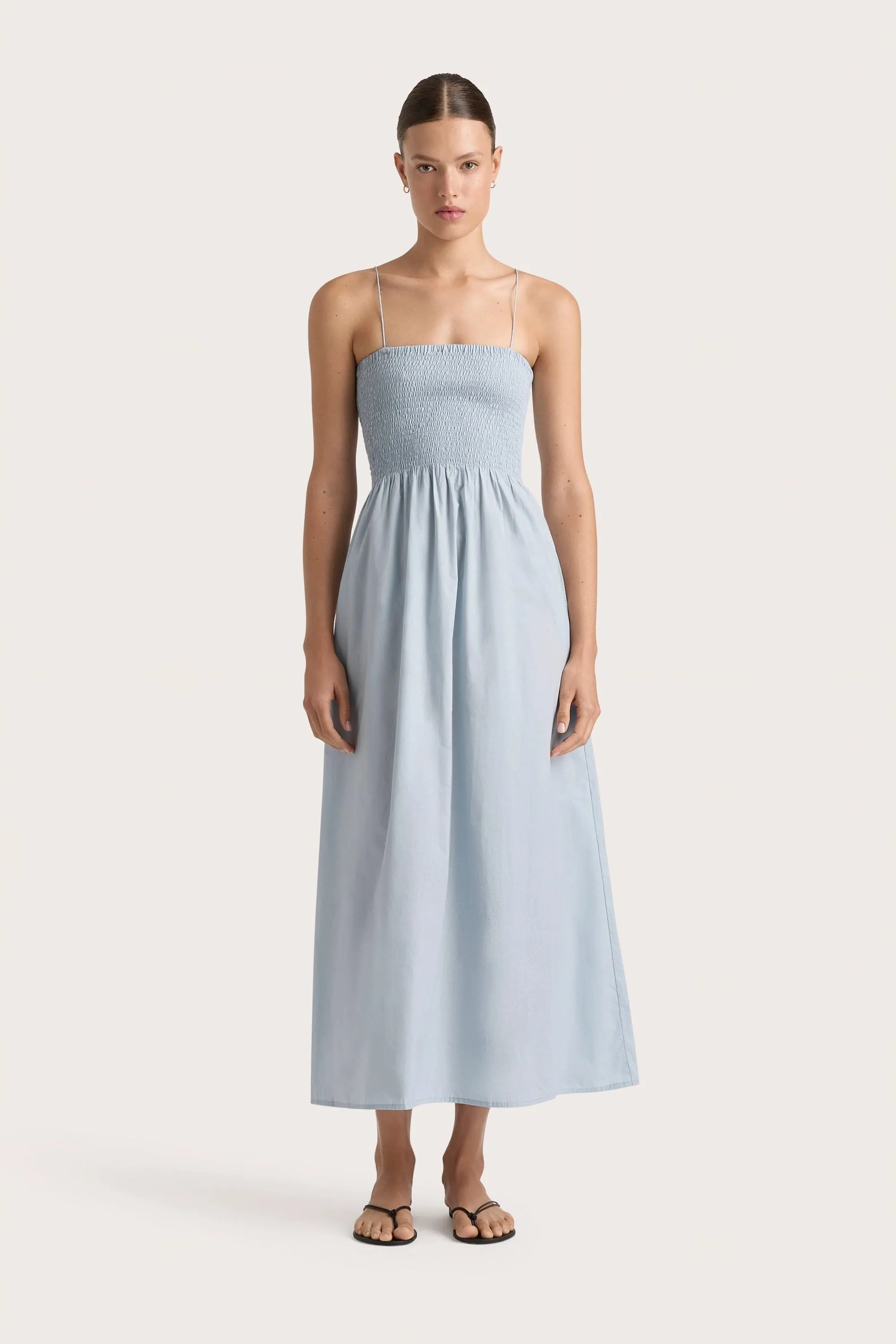 Tergu Maxi Dress Sky Blue - Final Sale sold by Faithfull the Brand