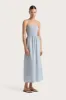 Tergu Maxi Dress Sky Blue - Final Sale sold by Faithfull the Brand