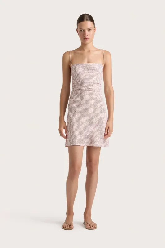 Emalee Mini Dress Oliander Blush - Final Sale sold by Faithfull the Brand