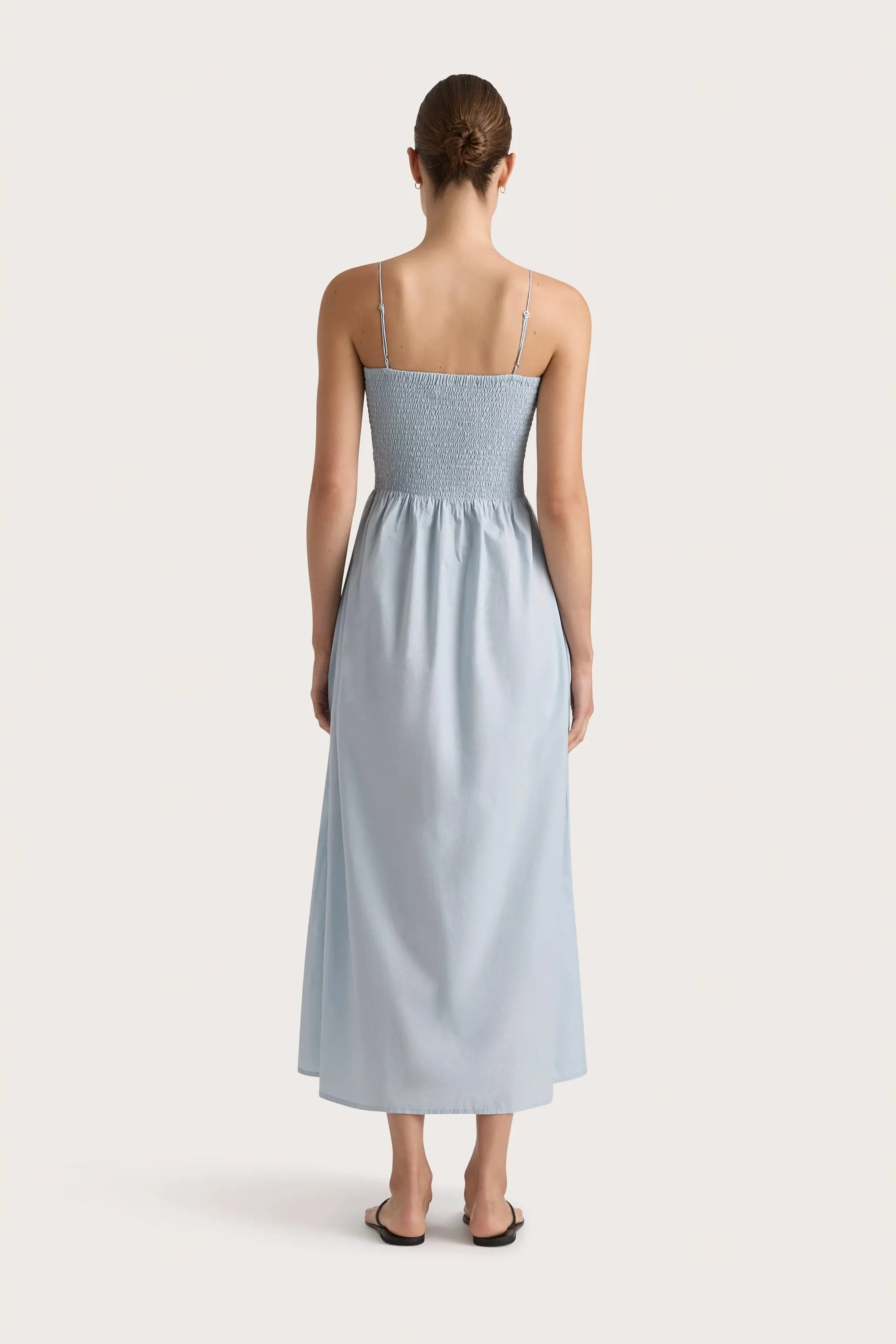 Tergu Maxi Dress Sky Blue - Final Sale sold by Faithfull the Brand product image thumbnail 4
