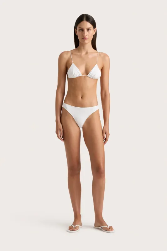 Elea Bikini Top White - Final Sale sold by Faithfull the Brand
