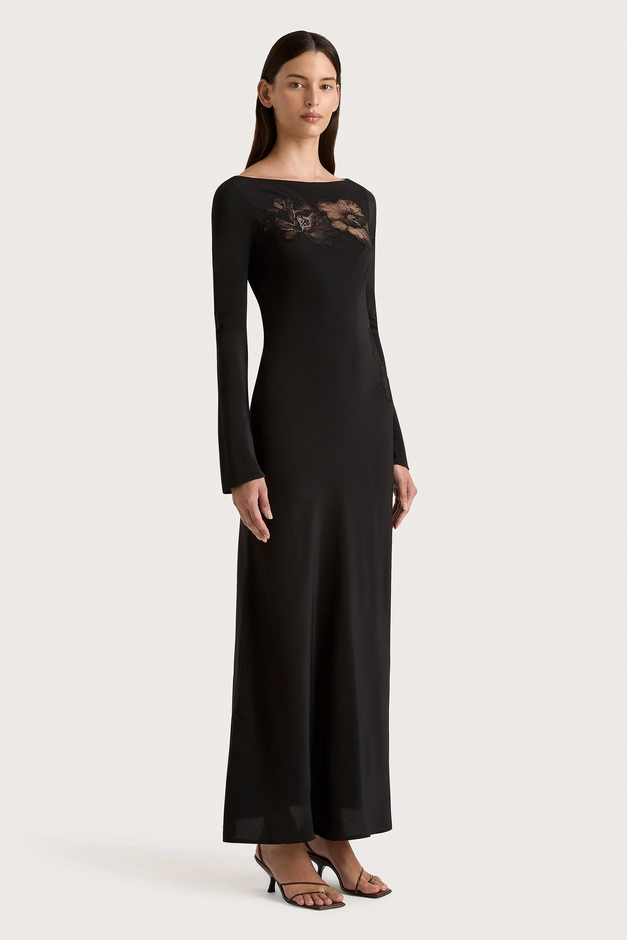 Biarritz Maxi Dress Black - Final Sale sold by Faithfull the Brand product image thumbnail 3