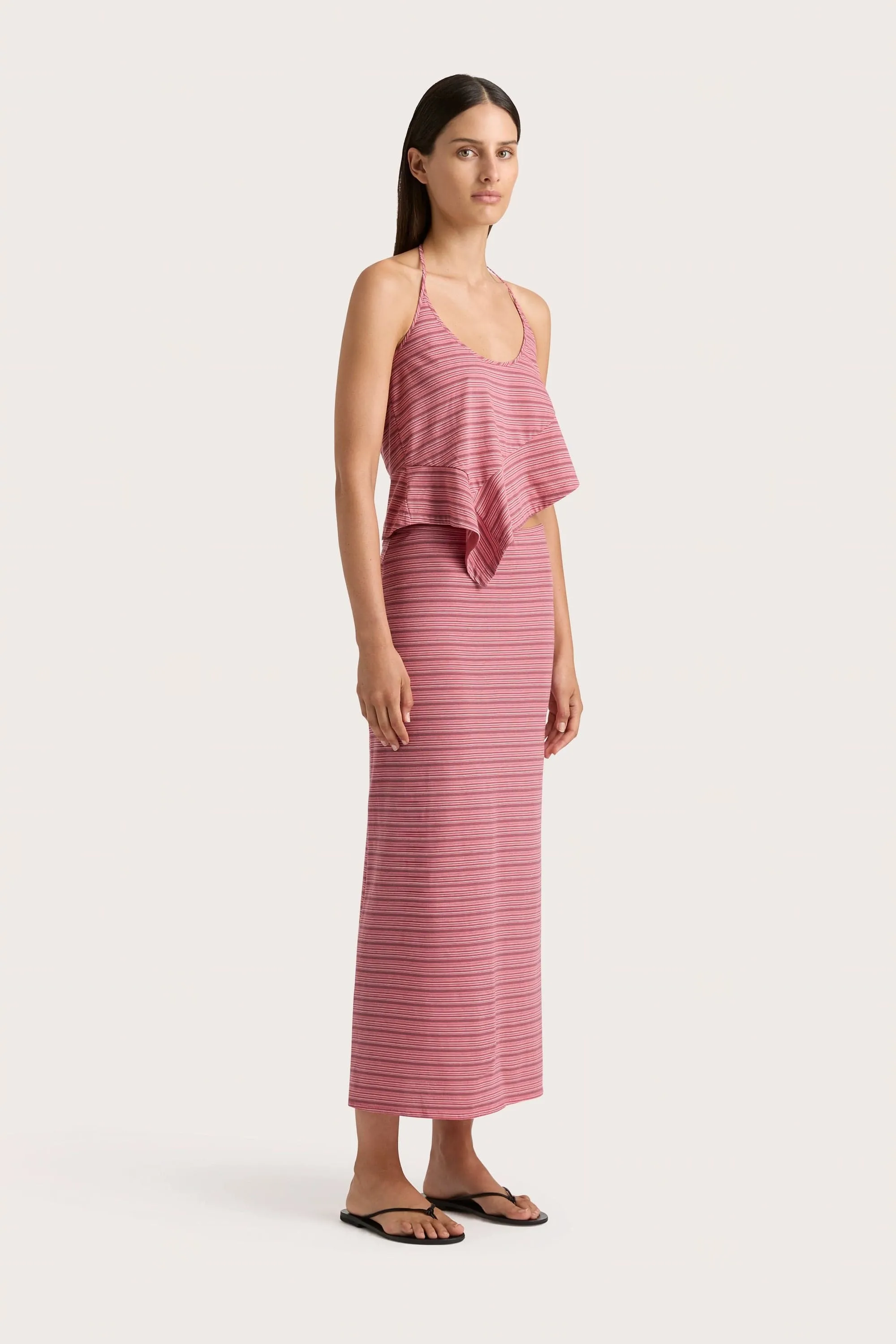 Maceio Top Vermillion Stripe - Final Sale sold by Faithfull the Brand product image thumbnail 2