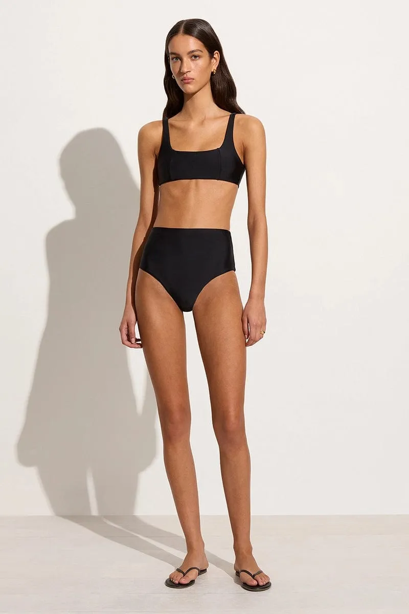 Zizi Bikini Top Black - Final Sale sold by Faithfull the Brand product image thumbnail 3