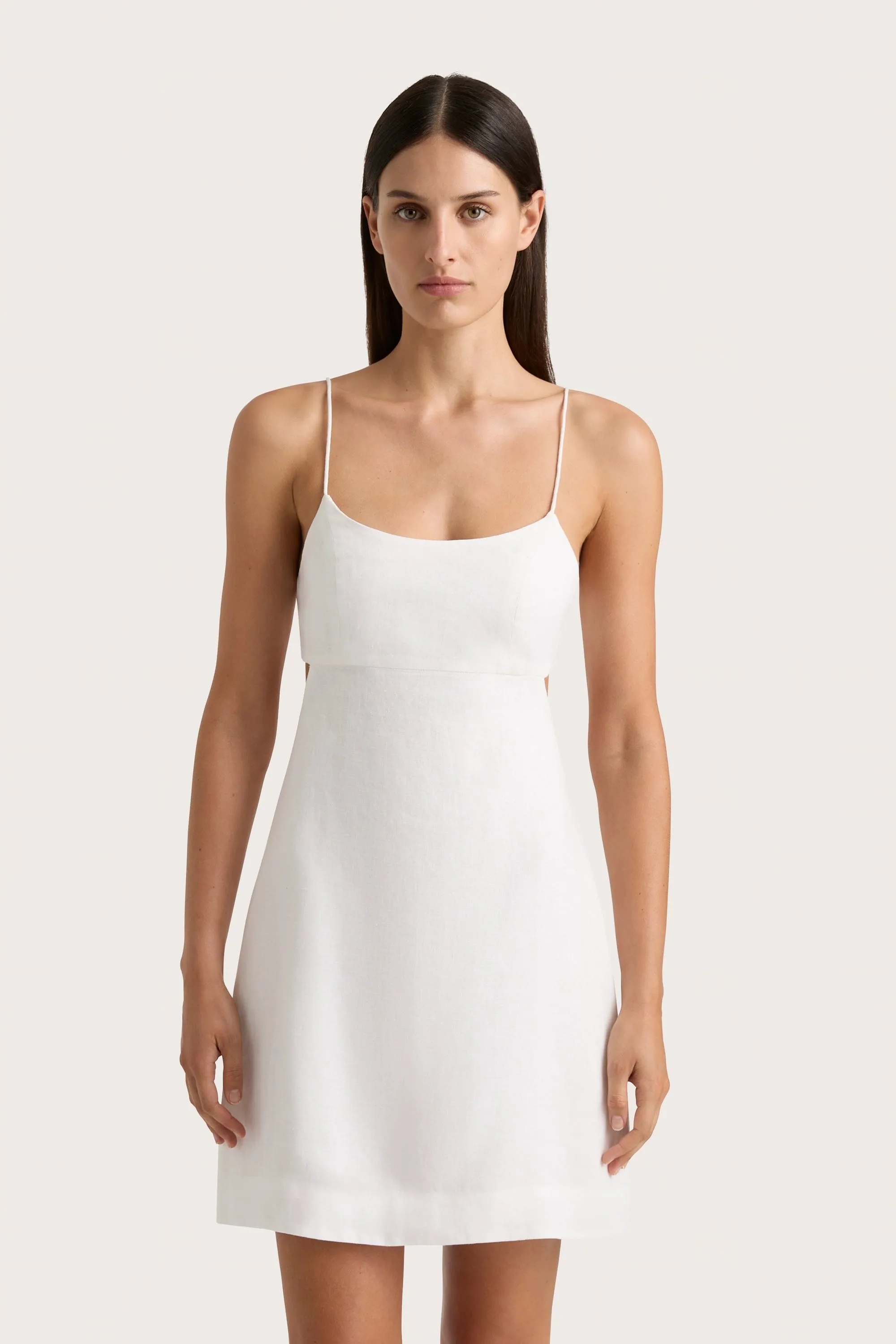 Antibes Mini Dress White - Final Sale sold by Faithfull the Brand product image thumbnail 2