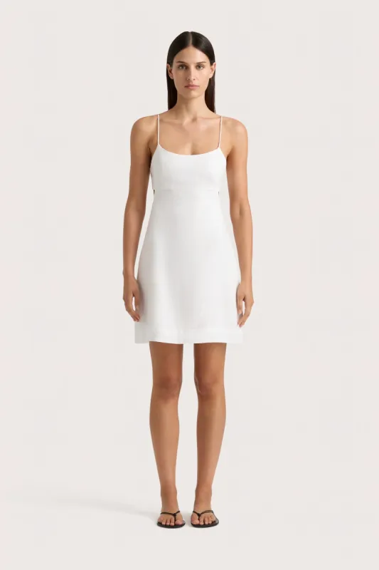 Antibes Mini Dress White - Final Sale sold by Faithfull the Brand