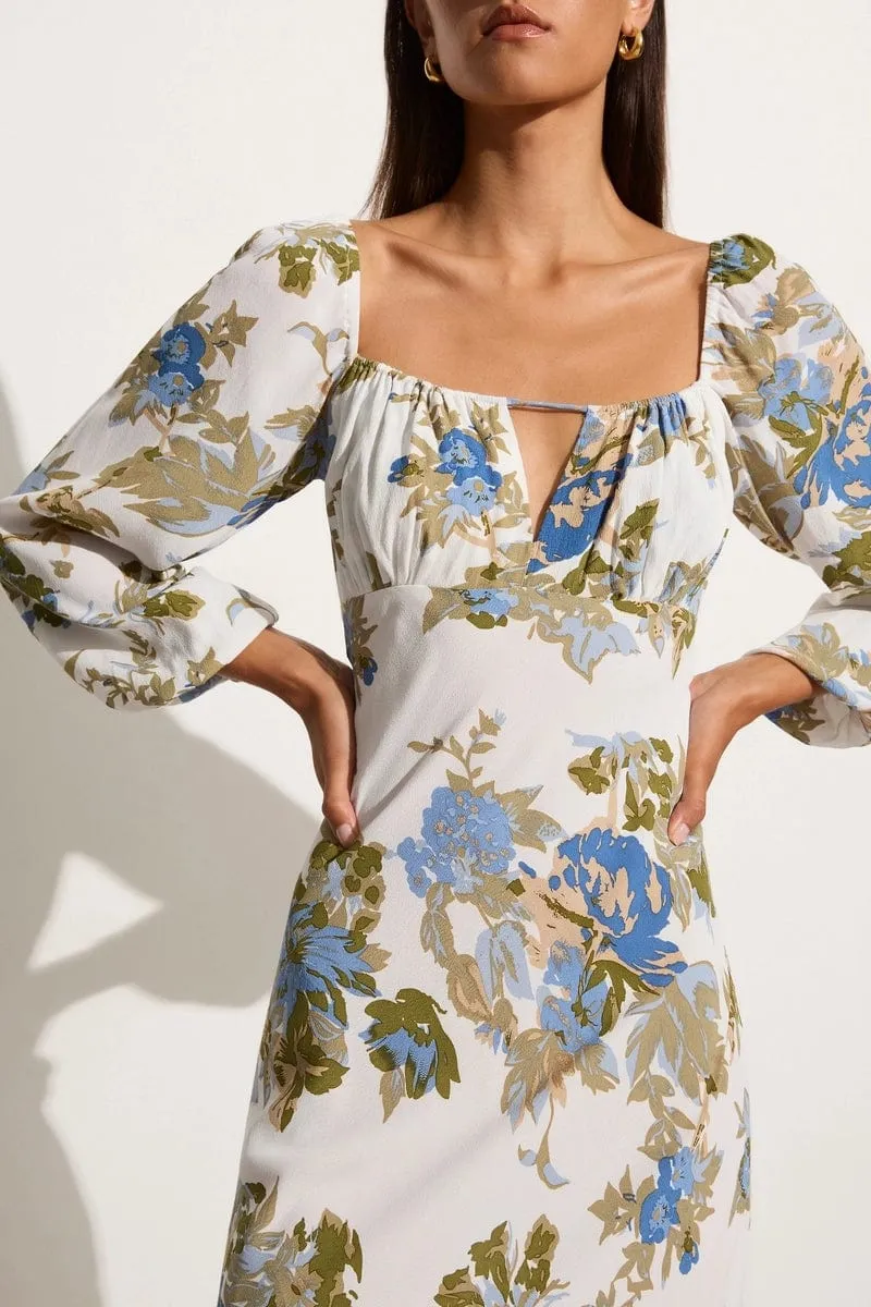 Benedita Midi Dress Escala Floral Ivory - Final Sale sold by Faithfull the Brand product image thumbnail 2