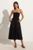 Madella Midi Dress Black sold by Faithfull the Brand
