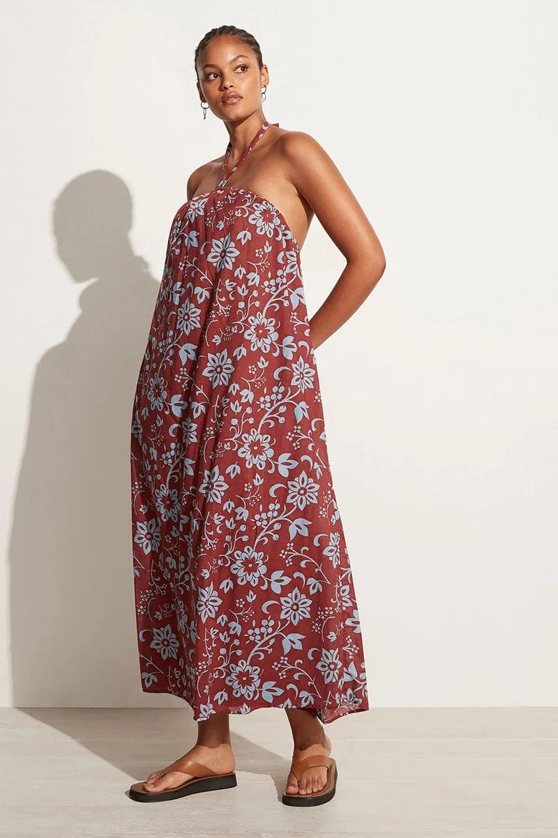 Brise Maxi Dress Oceania Floral Print - Final Sale sold by Faithfull the Brand product image thumbnail 5