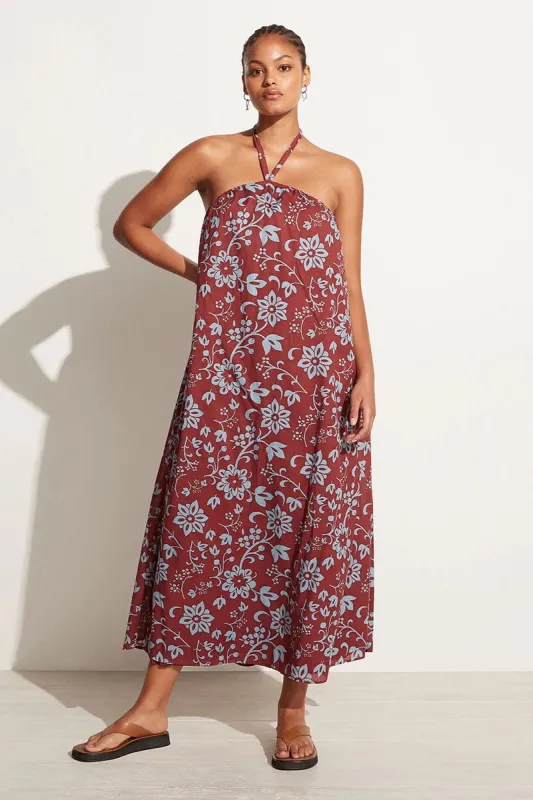 Brise Maxi Dress Oceania Floral Print - Final Sale sold by Faithfull the Brand