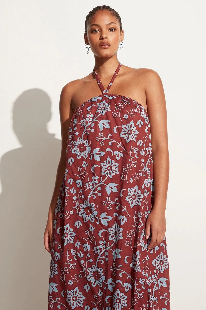 Brise Maxi Dress Oceania Floral Print - Final Sale sold by Faithfull the Brand product image thumbnail 3