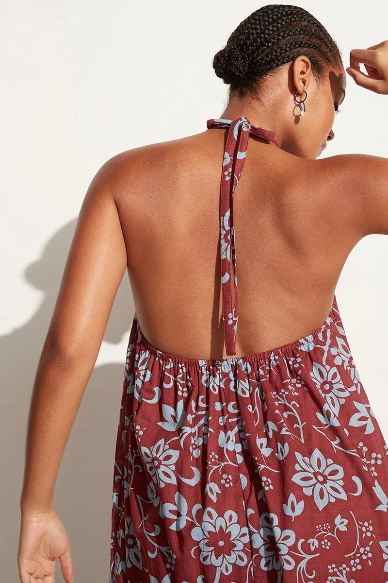 Brise Maxi Dress Oceania Floral Print - Final Sale sold by Faithfull the Brand product image thumbnail 4