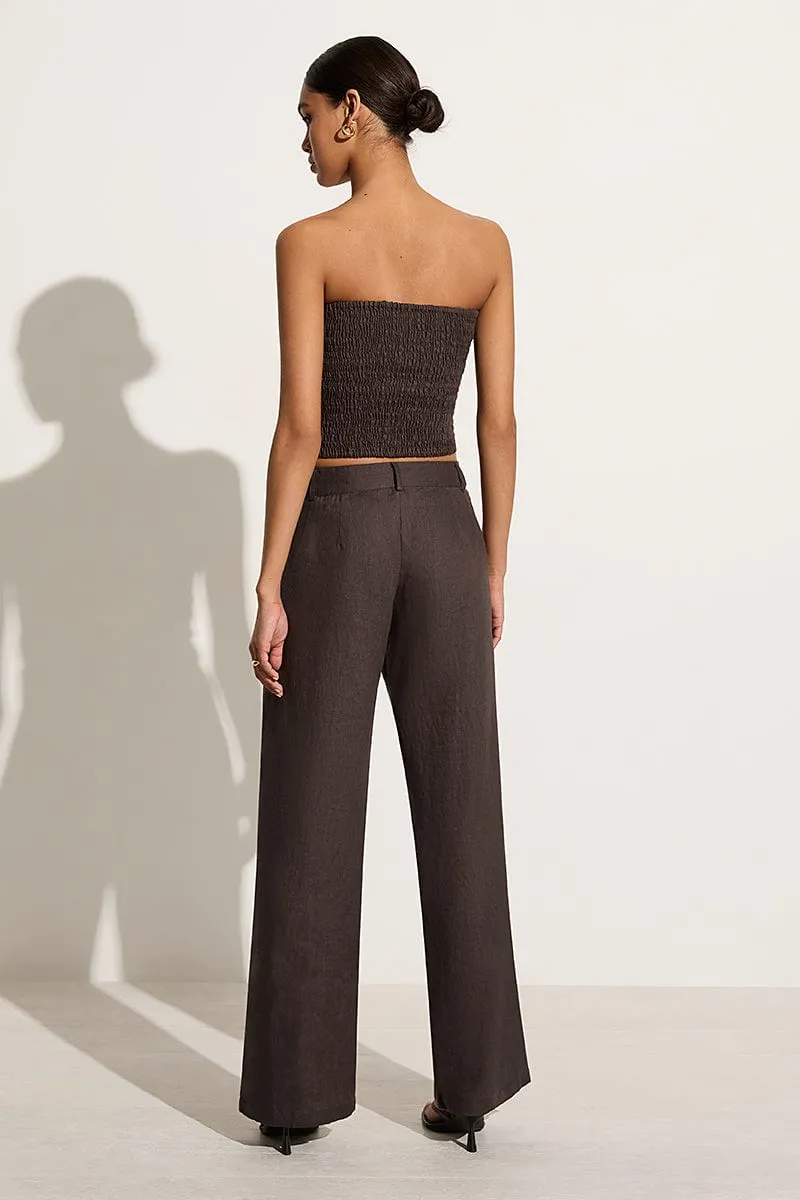 Rossio Pant Charcoal sold by Faithfull the Brand product image thumbnail 5