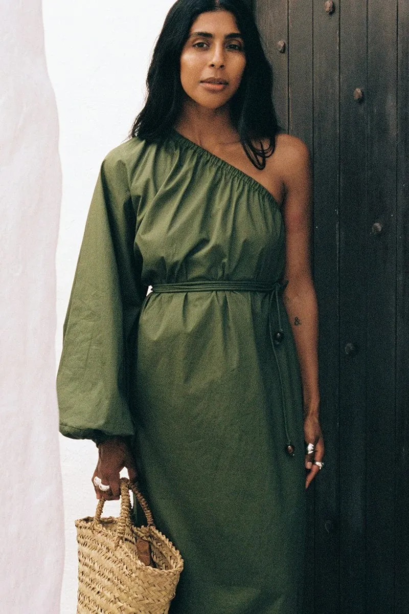 Amorosa Maxi Dress Olive - Final Sale sold by Faithfull the Brand product image thumbnail 2