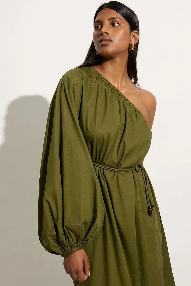 Amorosa Maxi Dress Olive - Final Sale sold by Faithfull the Brand product image thumbnail 3