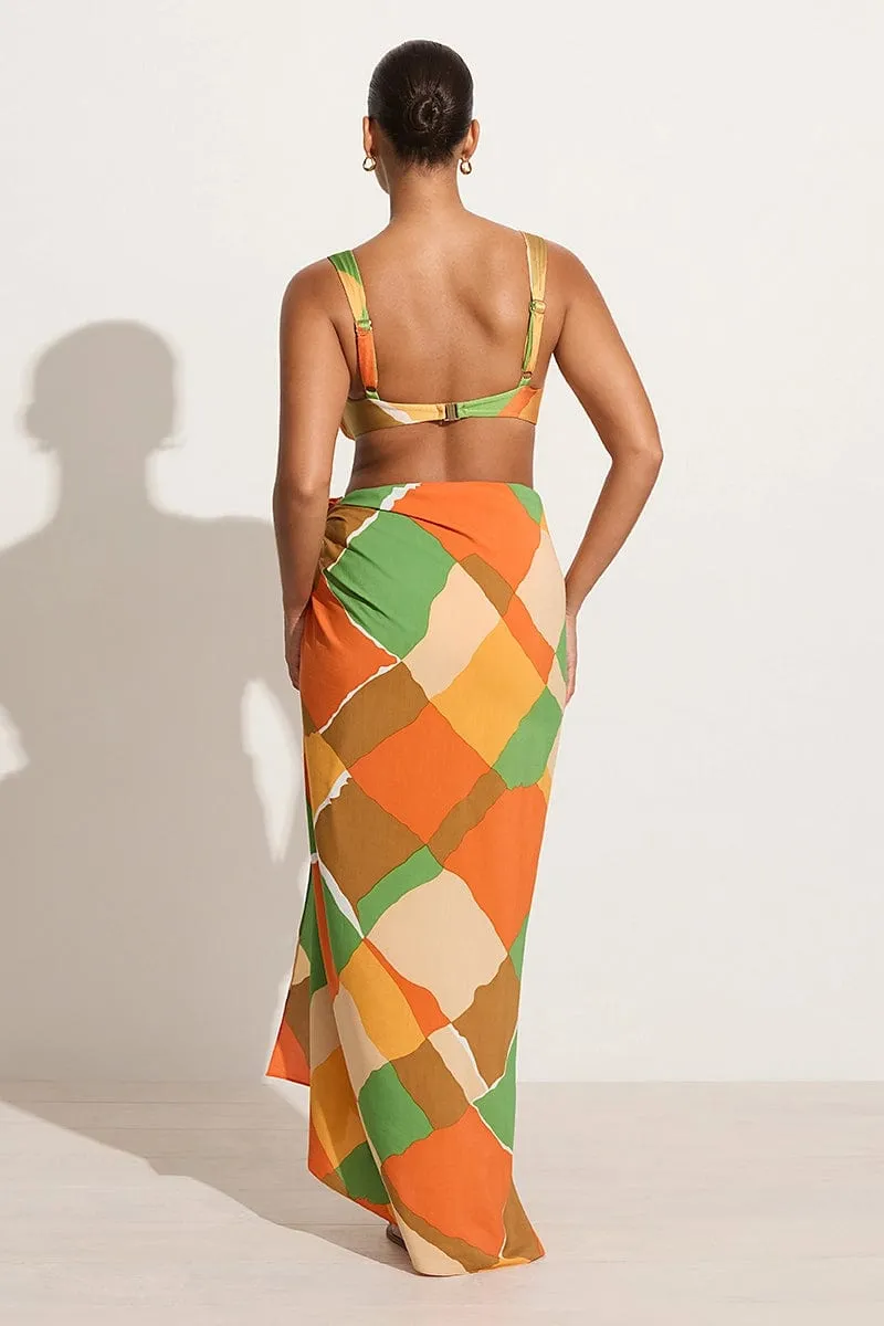 Playa Scarf Costa Smeralda Print - Final Sale sold by Faithfull the Brand product image thumbnail 5