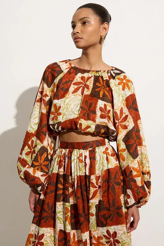 Pereira Top Tobago Floral - Final Sale sold by Faithfull the Brand