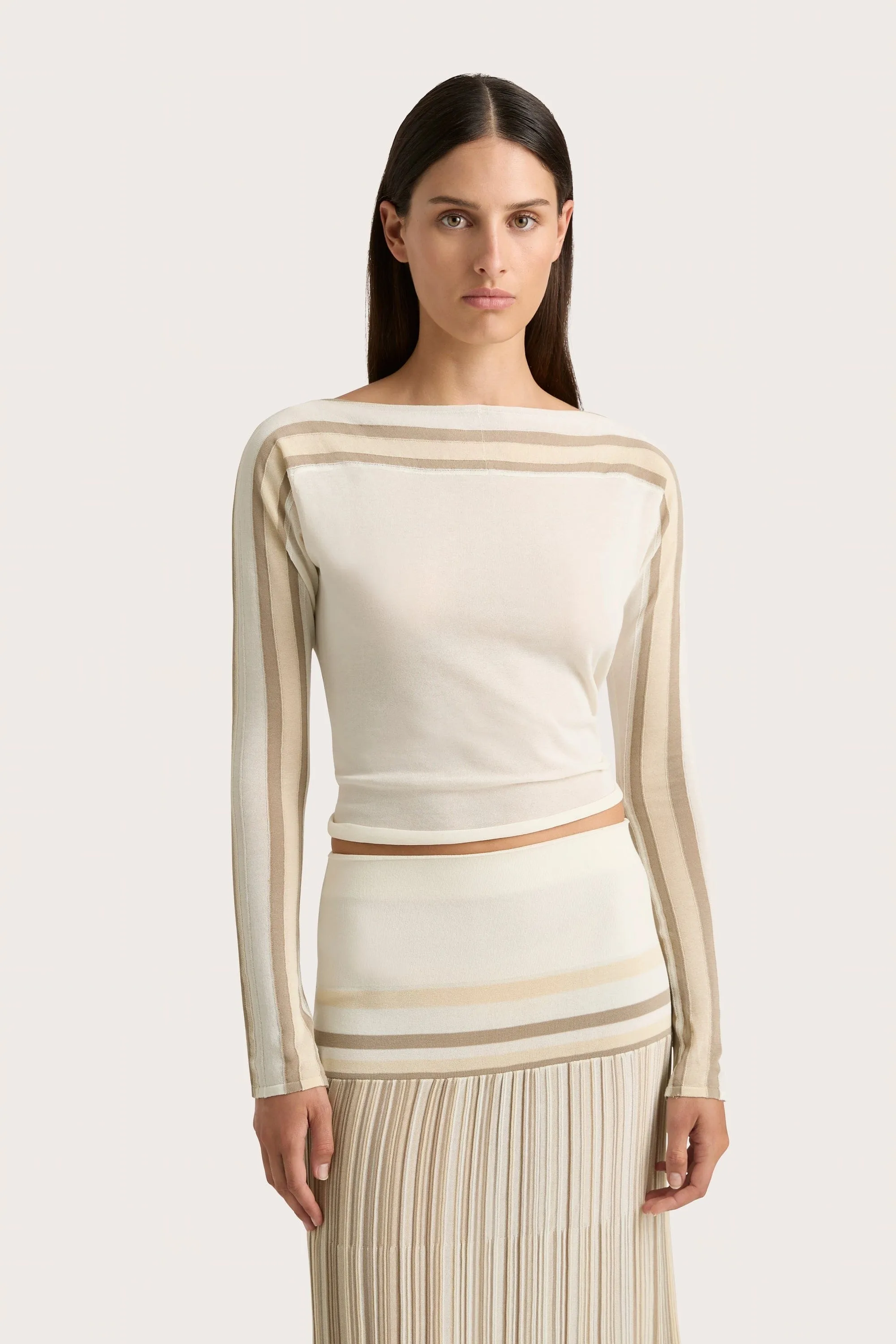 Citara Long Sleeve Top White - Final Sale sold by Faithfull the Brand product image thumbnail 2