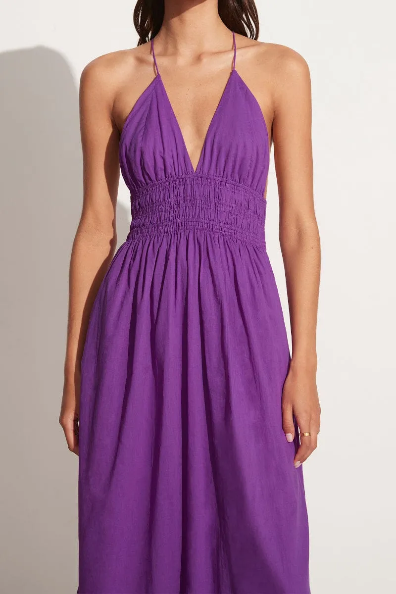 Bisetta Maxi Dress Violet - Final Sale sold by Faithfull the Brand product image thumbnail 2