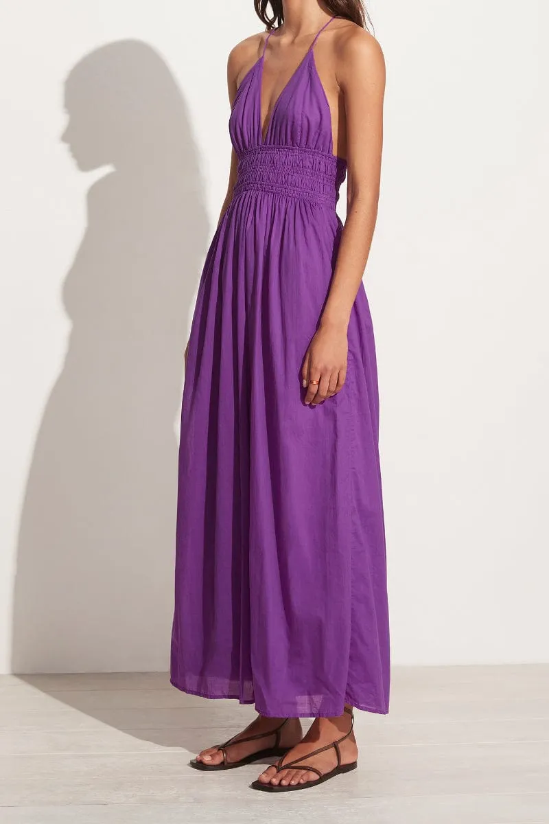 Bisetta Maxi Dress Violet - Final Sale sold by Faithfull the Brand product image thumbnail 3