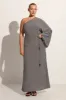 Gino Maxi Dress Toscano Stripe Black - Final Sale sold by Faithfull the Brand