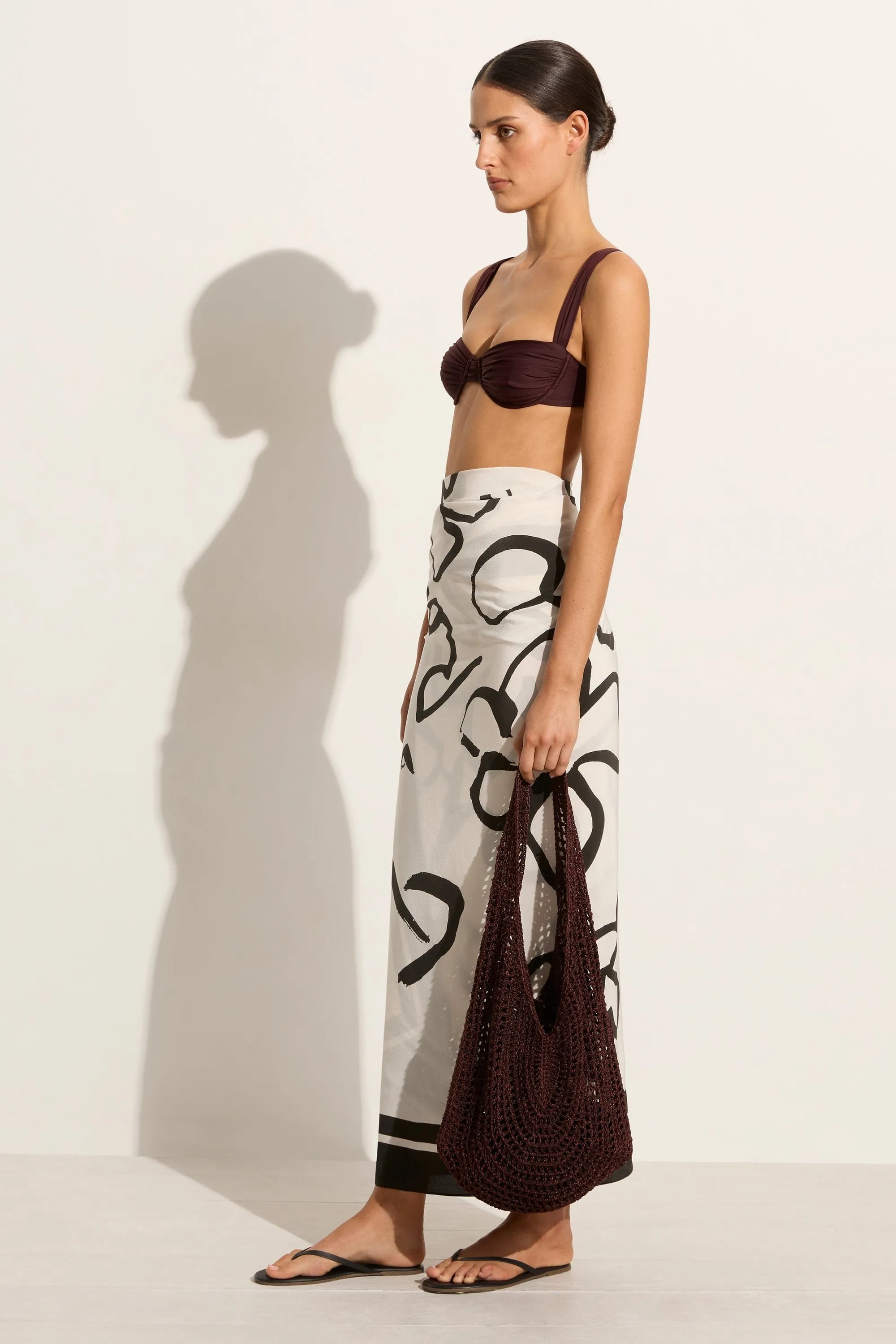 Casali Crochet Bag Cioccolato - Final Sale sold by Faithfull the Brand product image thumbnail 3